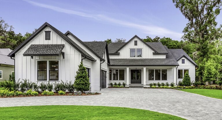 new custom home by Tidewater Homes